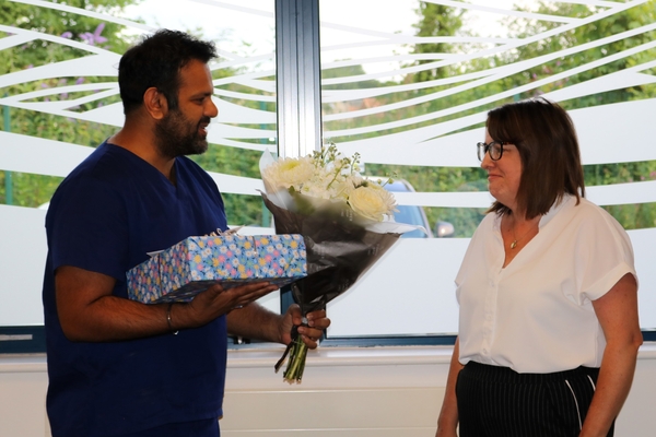 Nancy celebrates 15 years at Lakeside