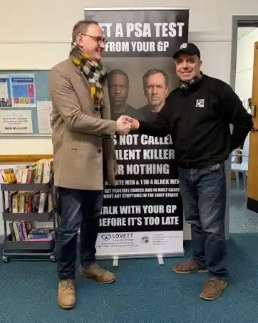 The photographs include our GPs and healthcare professionals at Lakeside Healthcare at St Neots, local campaigner Dave Young and Ian Sollom MP.