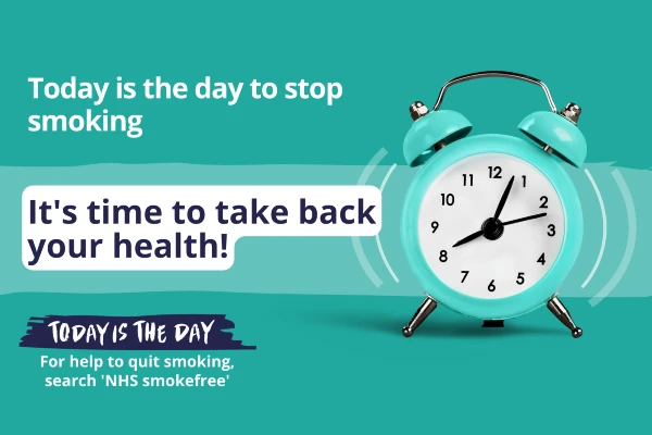 Today is the day to stop smoking